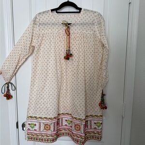 Colorful Embroidered Kurta